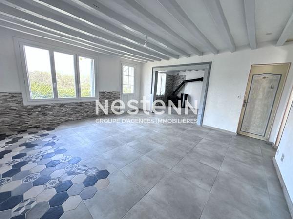 Jolie maison de 76 m² à vendre avec dépendance et jardin à Lhomme (72340)