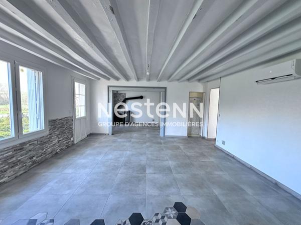 Jolie maison de 76 m² à vendre avec dépendance et jardin à Lhomme (72340)