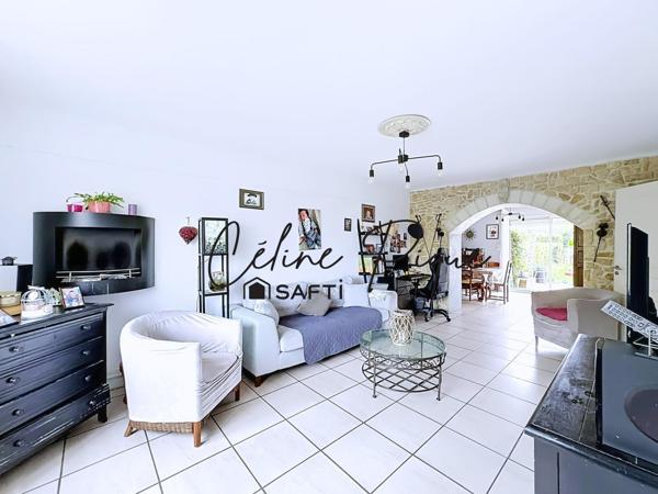 Maison 6 pièces, 4 chambres avec grand jardin et garage