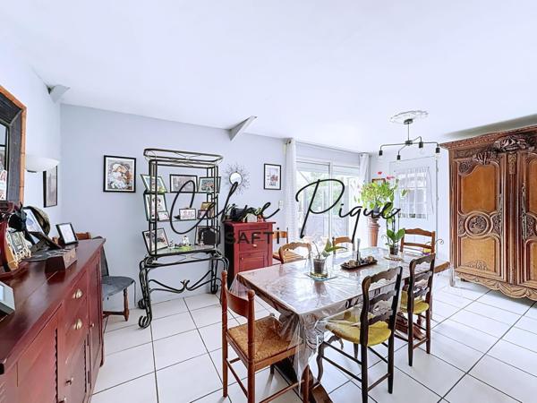 Maison 6 pièces, 4 chambres avec grand jardin et garage