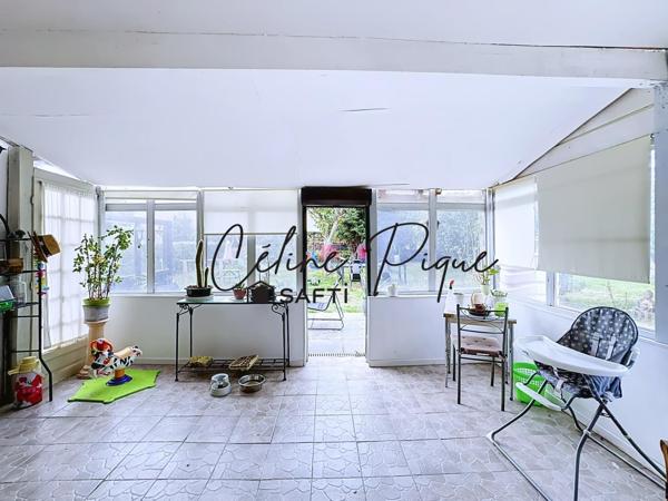 Maison 6 pièces, 4 chambres avec grand jardin et garage