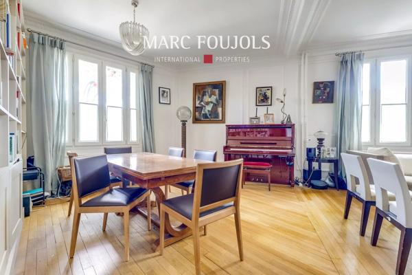 Paris XVI Auteuil : Appartement familial et lumineux avec vue dégagée.