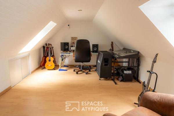 Maison 4 chambres dans la nature.