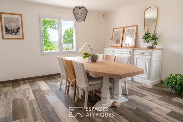 Maison 4 chambres dans la nature.