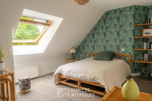 Maison 4 chambres dans la nature.