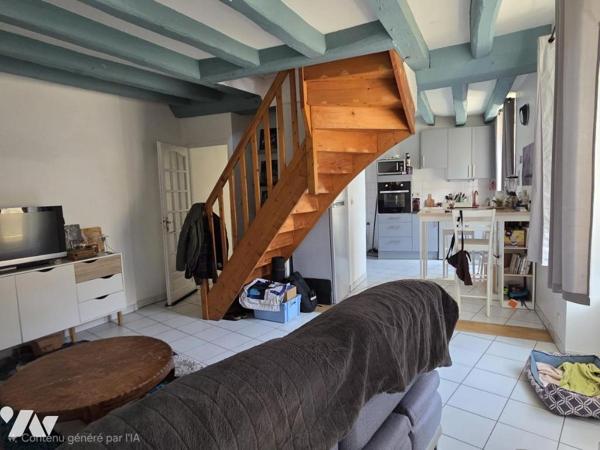 Immeuble avec locataires en place, plein centre-ville de Château-Gontier