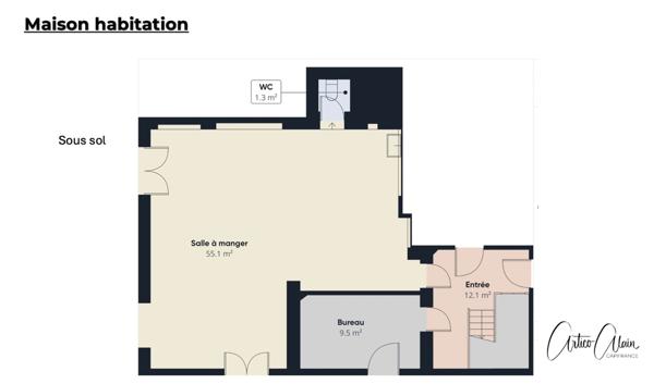 maison de caractère de 183 m² avec dépendances et fort potentiel sur plus de 9 000 m² de terrain.