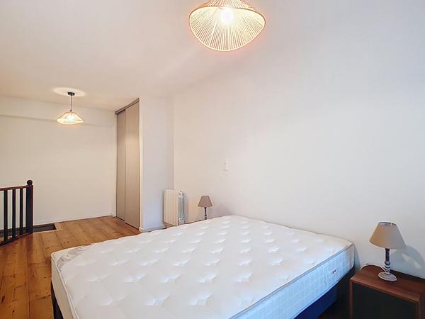 A LOUER PAU CENTRE  Appartement meublé T2 Duplex de 41.25 m² avec cave