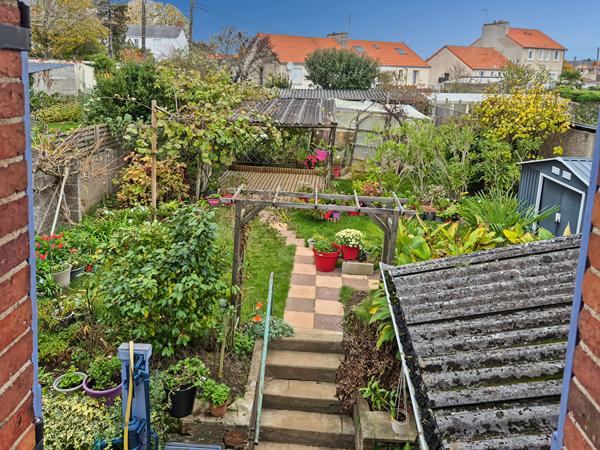 Maison 100 m² habitables avec jardin