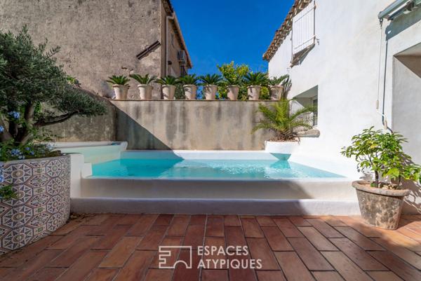 La vigneronne et son patio intime