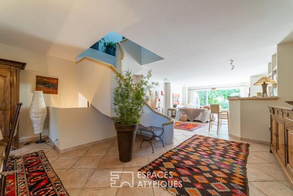 La vigneronne et son patio intime