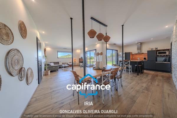 Maison contemporaine de plain-pied d'environ 144 m²-Quartier résidentiel recherché à PENNE D'AGENAIS (47)