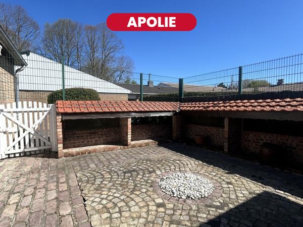 APOLIE ? Maison plain-pied de 108 m² avec jardin et box à Villeneuve-d'Ascq