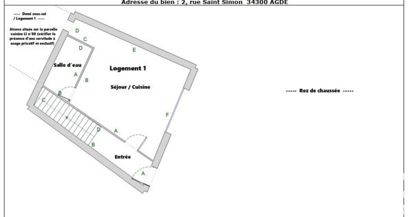 Immeuble à vendre 93 m² Agde