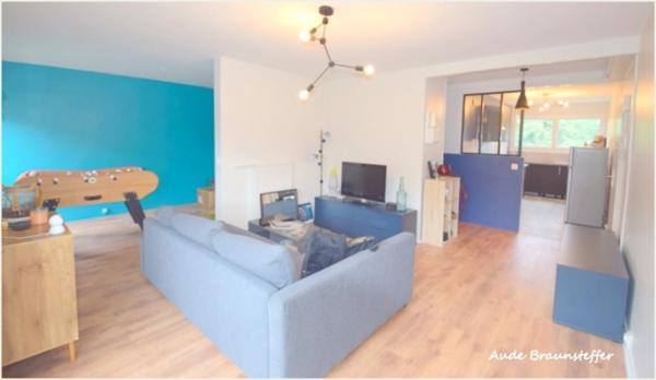 Dpt Yvelines (78), à vendre ACHERES appartement T5 de 90,45 m² à l'état neuf et en dernier étage