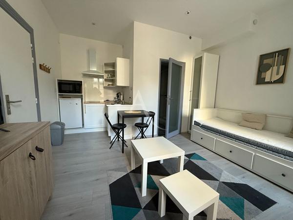 Appartement meublé type studio centre ville de SAINTES de 17.35 m2