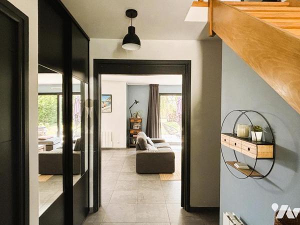 LESQUIN Belle Maison individuelle de 130 m² - 4 chambres - bureau sur une parcelle  de 921 m².