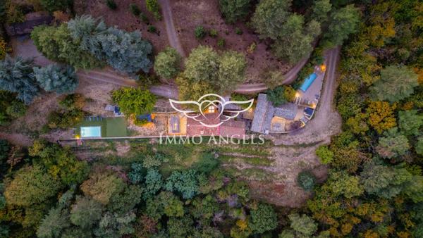 Domaine d'Exception au Cœur des Cévennes | 9 chambres | 6 Ha