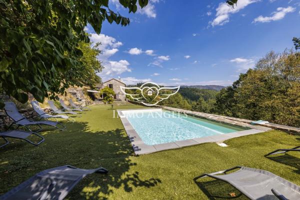 Domaine d'Exception au Cœur des Cévennes | 9 chambres | 6 Ha