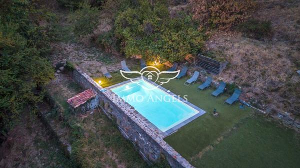 Domaine d'Exception au Cœur des Cévennes | 9 chambres | 6 Ha