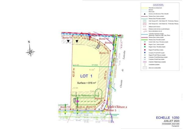 Terrain à vendre 87 374 € Brax 816 m² DPE