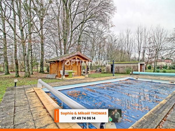 Maison à vendre 8 pièces CHAUSSIN (39)