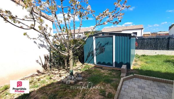 Maison  plain-pied  98m2 - 3 chambres - jardin - Garage - aucun travaux - DPE A