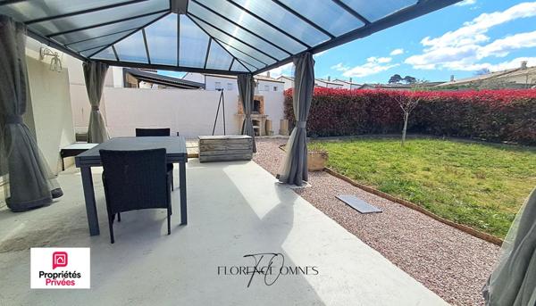 Maison  plain-pied  98m2 - 3 chambres - jardin - Garage - aucun travaux - DPE A