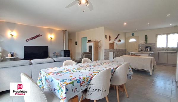 Maison  plain-pied  98m2 - 3 chambres - jardin - Garage - aucun travaux - DPE A