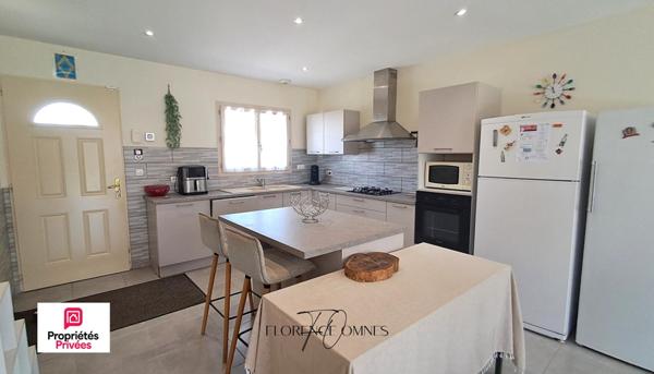 Maison  plain-pied  98m2 - 3 chambres - jardin - Garage - aucun travaux - DPE A