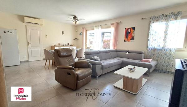 Maison  plain-pied  98m2 - 3 chambres - jardin - Garage - aucun travaux - DPE A