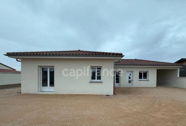 Maison contemporaine de 2024 – 133 m² – 3 chambres – Terrain 781 m² hors lotissement