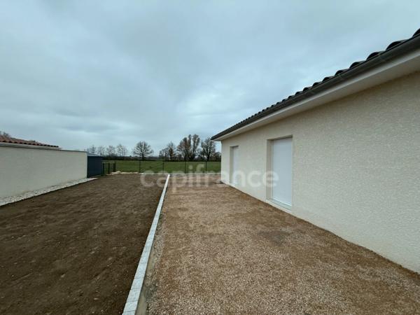 Maison contemporaine de 2024 – 133 m² – 3 chambres – Terrain 781 m² hors lotissement