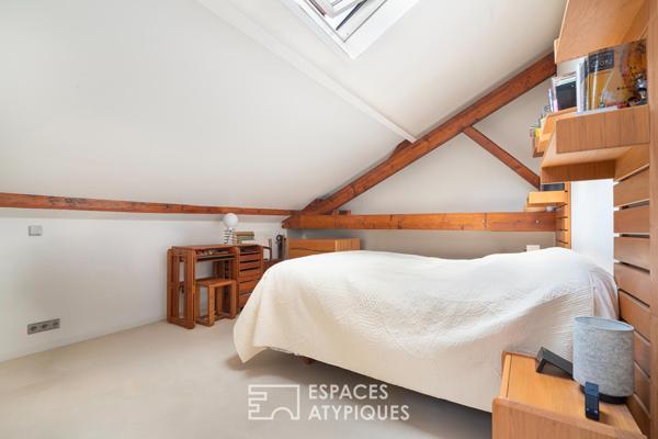 Maison-loft au calme d’une impasse