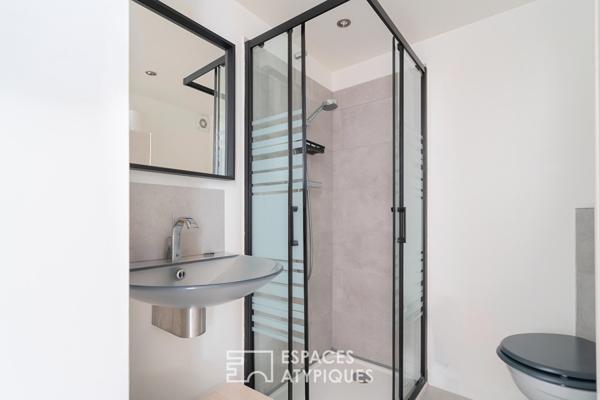 Maison-loft au calme d’une impasse