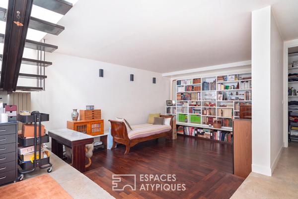 Maison-loft au calme d’une impasse