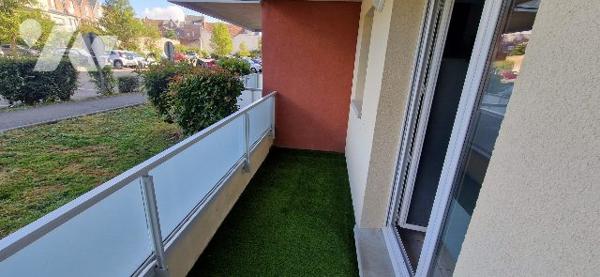 Appartement F2 avec parking au RDC d'une résidence récente