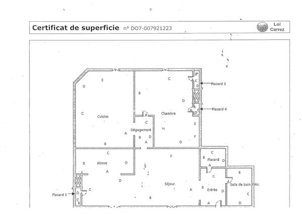 Achat appartement Lyon 01 - 3 pièce(s) - 65 m² - 279 000 €