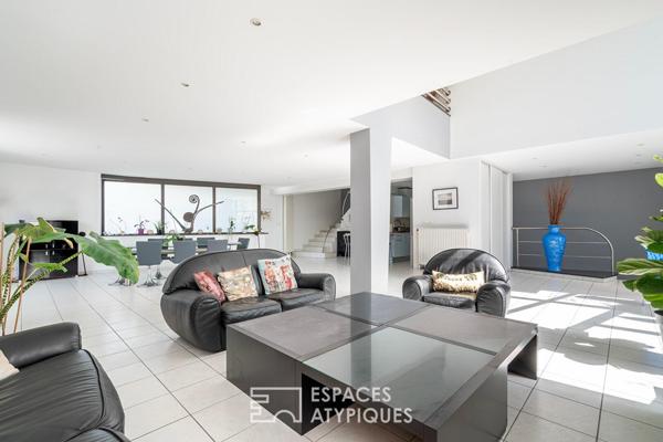 Maison d’architecte avec terrasse au cœur du Raincy
