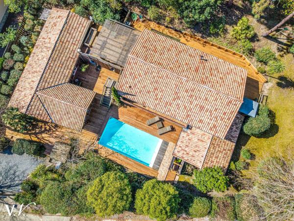 GOLF DE BISCARROSSE - Villa familiale avec piscine et T3 indépendant