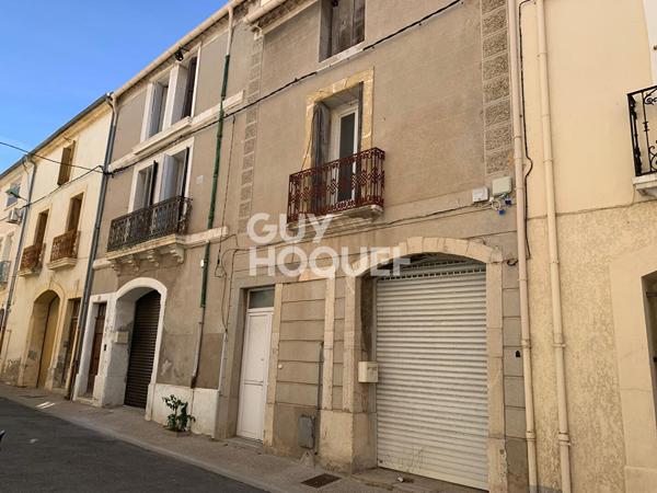 Maison de ville à restaurer : 51.33 m2 + Grenier 54 m2 + garage 53 m2