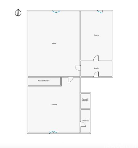 Appartement à vendre 2 pièces 32,31 m² Le Blanc-Mesnil