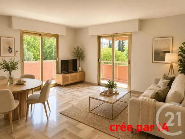 Appartement F3 à vendre  3 pièces - 69,81 m 2   CANNES  - 06
