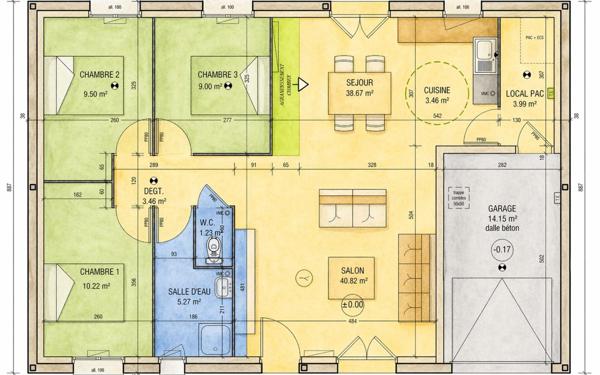 Maison à vendre    4 pièces •  Piriac-sur-Mer