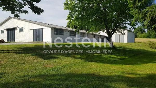 LOCAL COMMERCIAL A VENDRE A CHAMBOULIVE - Zone Artisanale - 1200 M² -3000 m² de terrain