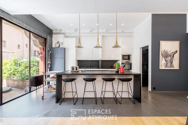 L’Élégance discrète d’un loft au cœur du Cannet