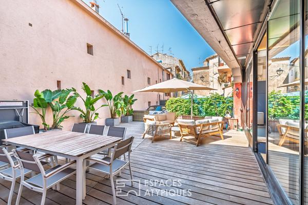 L’Élégance discrète d’un loft au cœur du Cannet