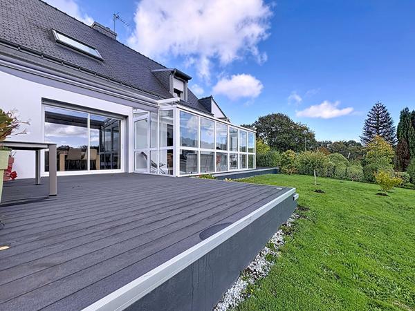 Maison lumineuse de 115m² sur un terrain au calme et vue dégagée - Inzinzac-Lochrist