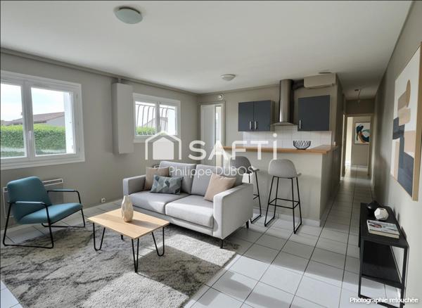 Appartement T3 avec garage Eysines Bourg