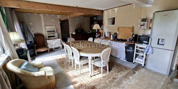 Maison longere de 100 m²